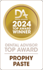 Dental Advisor Top Award 2023 - Enamel Pro Prophy Paste